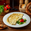 Plain Omelette & Chips