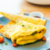 Cheese Omelete & Chips