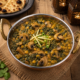Mushroom, Saag & Dall Balti